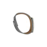 Leder Armband Grau
